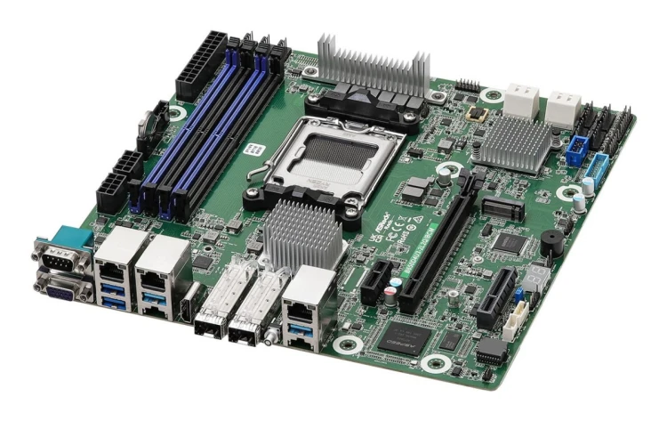 Asrock B650D4U3-2L2Q/BCM płyta główna AMD B650 Express Gniazdo AM5 micro ATX