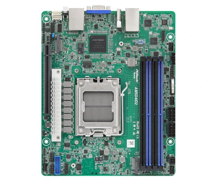 Asrock AM5D4ID2 płyta główna KNOLL3 X300 Gniazdo AM5 mini ITX