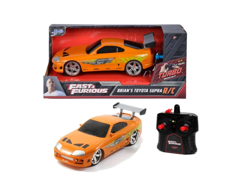 Jada Toys Jada RC F&F Brians Toyota 1:24 zdalnie sterowany model Samochód wyścigowy on-road Silnik elektryczny