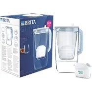 Dzbanek filtrujący Brita Glass+2 wkłady MaxtraPro PP (niebieski; 2,5l)