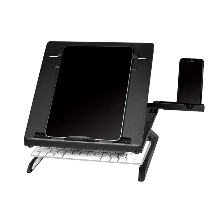 LogiLink AA0133 stojak na laptop Podstawka na notebooka Czarny 40,6 cm (16")