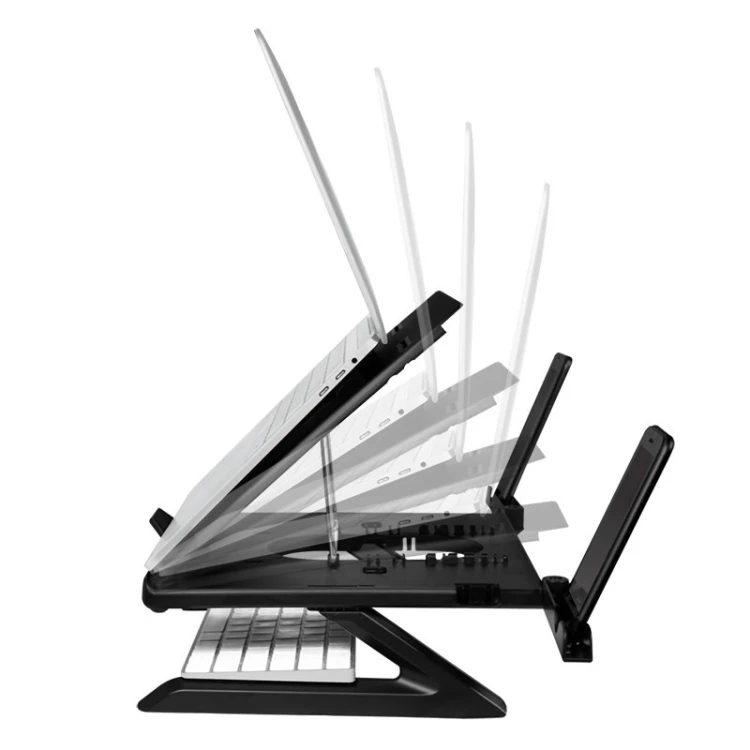 LogiLink AA0133 stojak na laptop Podstawka na notebooka Czarny 40,6 cm (16")