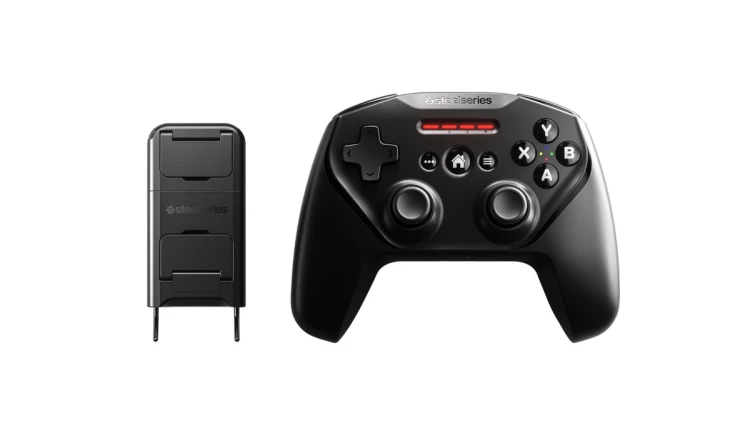 Steelseries NIMBUS + Czarny Bluetooth Gamepad Analogowa/Cyfrowa iOS