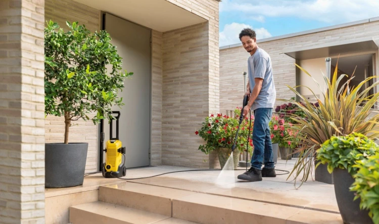 Kärcher K 3 Home myjka ciśnieniowa 380 l/h 1600 W (1.676-354.0) Czarny, Żółty