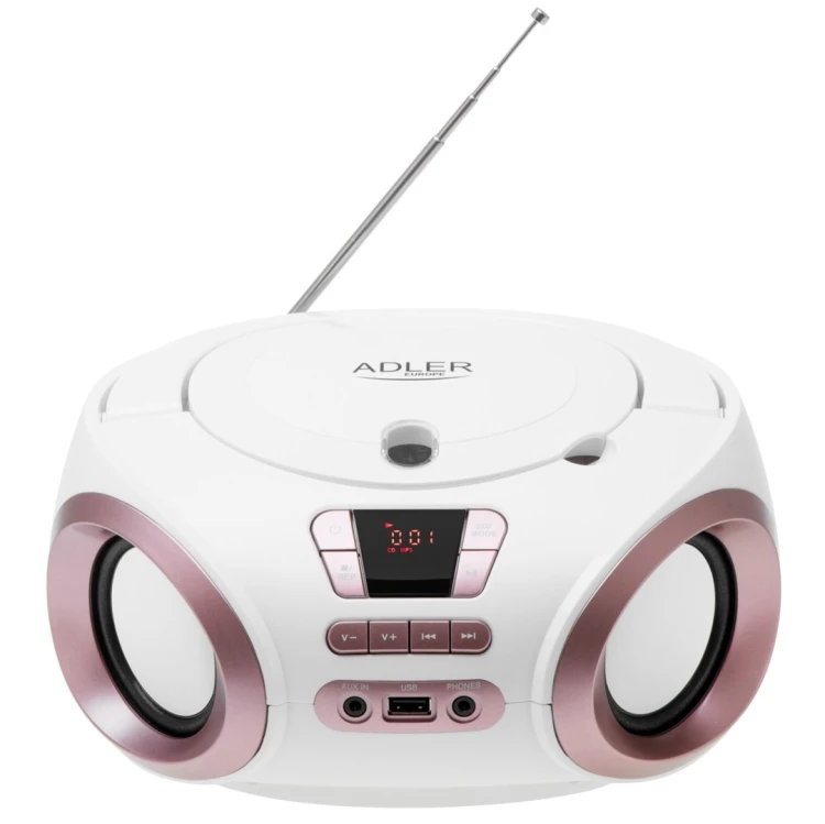 ADLER AD 1181wc - odtwarzacz CD/MP3 (boombox)