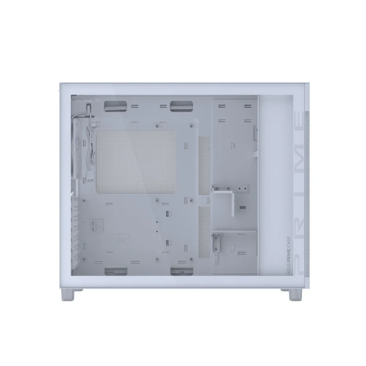 ASUS PRIME AP303 TG White Midi Tower Biały