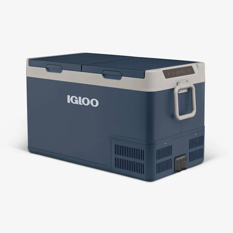 Igloo ICF 80DZ lodówka podróżna 83 l Prąd elektryczny Niebieski, Szary