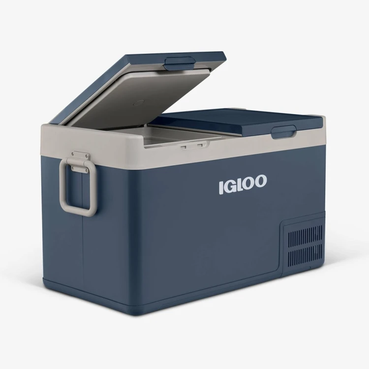 Igloo ICF 80DZ lodówka podróżna 83 l Prąd elektryczny Niebieski, Szary