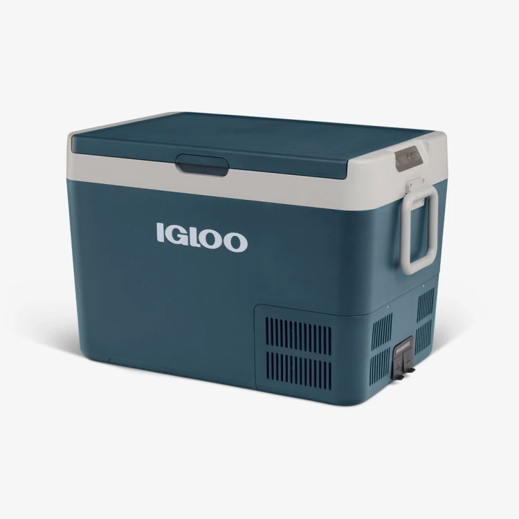 Igloo ICF 60 lodówka podróżna 62 l Prąd elektryczny Niebieski, Szary