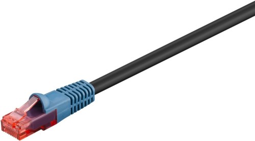 Goobay 94397 kabel sieciowy Czarny 75 m Cat6 U/UTP (UTP)