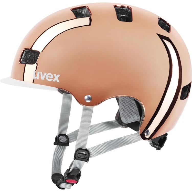 Uvex hlmt 5 bike pro Brązowy