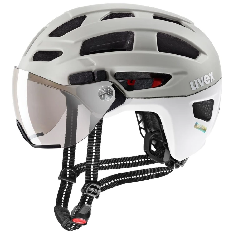 Uvex Finale visor Biały, Piaskowy