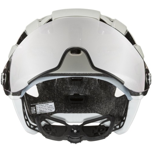 Uvex Finale visor Biały, Piaskowy