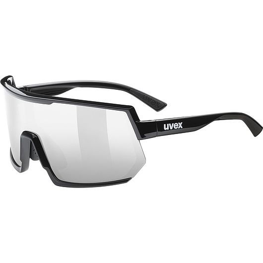 Uvex sportstyle 235 Okulary do wielu sportów Unisex Półobwódkowe Czarny