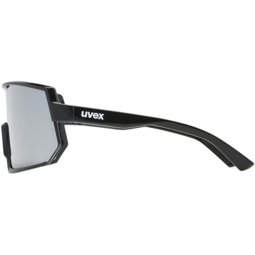 Uvex sportstyle 235 Okulary do wielu sportów Unisex Półobwódkowe Czarny