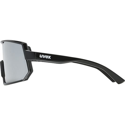 Uvex sportstyle 235 Okulary do wielu sportów Unisex Półobwódkowe Czarny