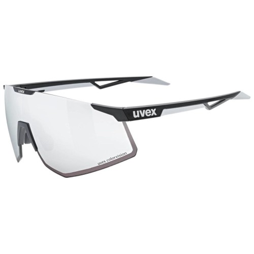 Uvex Pace Perform CV Okulary do wielu sportów Unisex Półobwódkowe Czarny
