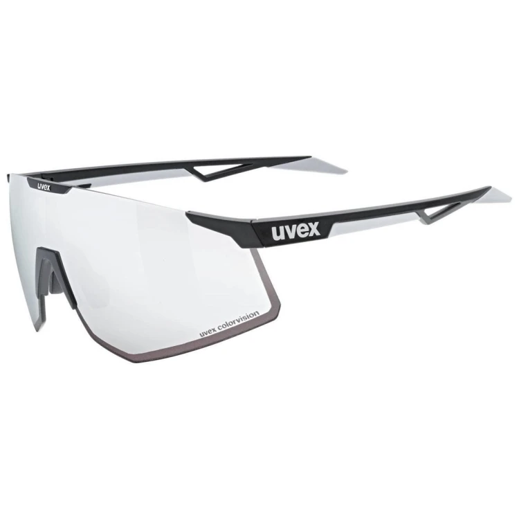 Uvex Pace Perform CV Okulary do wielu sportów Unisex Półobwódkowe Czarny