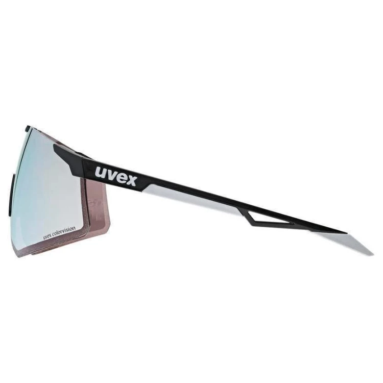 Uvex Pace Perform CV Okulary do wielu sportów Unisex Półobwódkowe Czarny