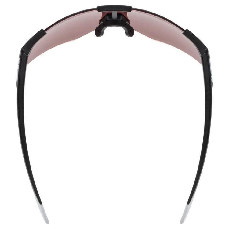 Uvex Pace Perform CV Okulary do wielu sportów Unisex Półobwódkowe Czarny