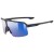Uvex ramp Okulary do wielu sportów Unisex Półobwódkowe Czarny