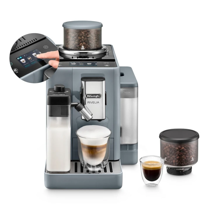 Ekspres do espresso De'Longhi Rivelia EXAM440.55.g Pełna automatyka 1,4 l