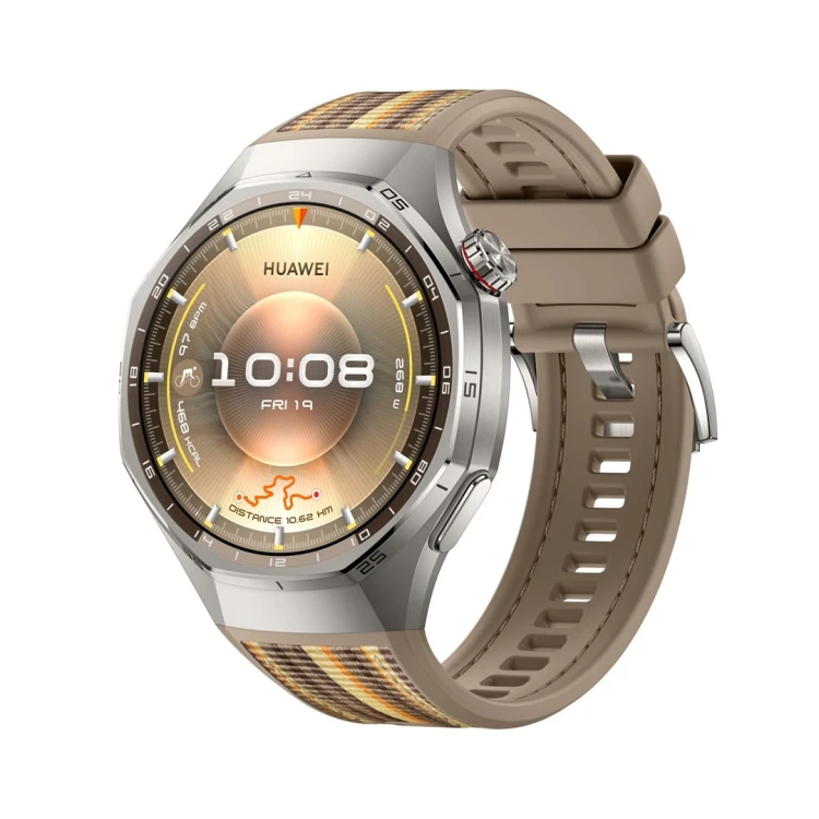 Huawei WATCH GT6 PRO 3,73 cm (1.47") AMOLED 46 mm Cyfrowy 466 x 466 px Ekran dotykowy Czarny, Tytan GPS