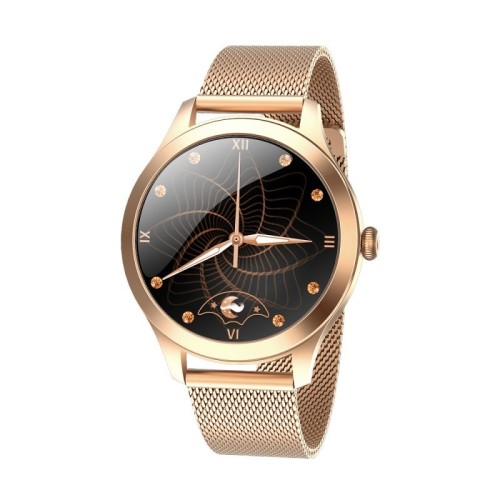MaxCom FW42 GOLD smartwatch / zegarek sportowy 2,77 cm (1.09") TFT Cyfrowy 240 x 240 px Ekran dotykowy Złoto