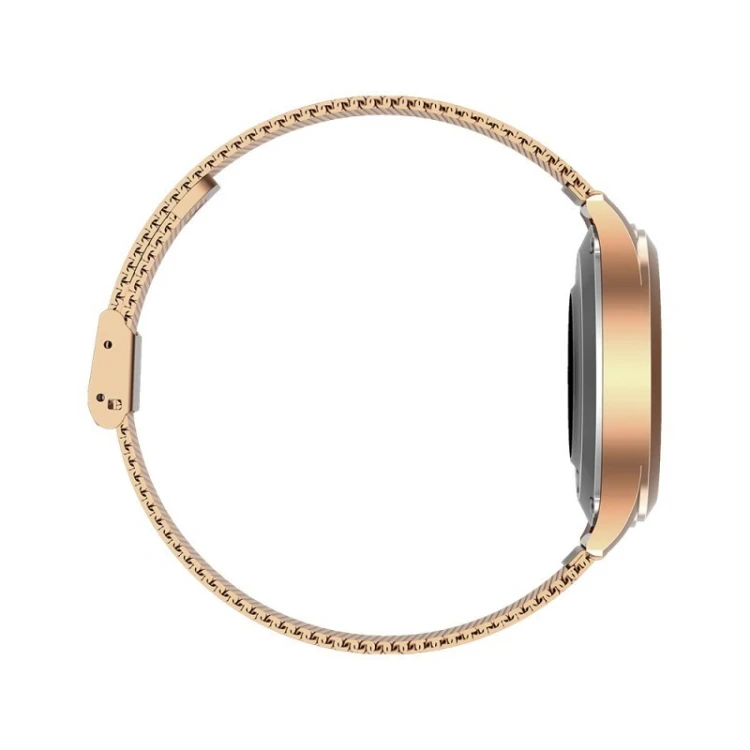 MaxCom FW42 GOLD smartwatch / zegarek sportowy 2,77 cm (1.09") TFT Cyfrowy 240 x 240 px Ekran dotykowy Złoto