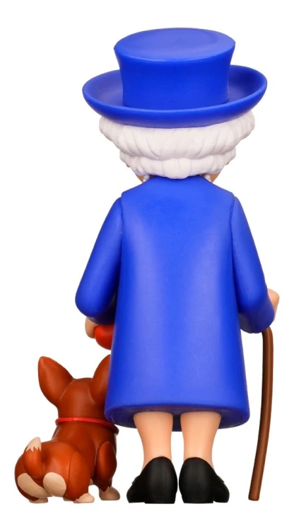MINIX QUEEN ELIZABETH - QUEEN ELIZABETH II WITH CORGI