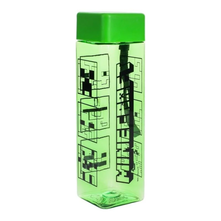 PP MINECRAFT SHAPED WATER BOTTLE