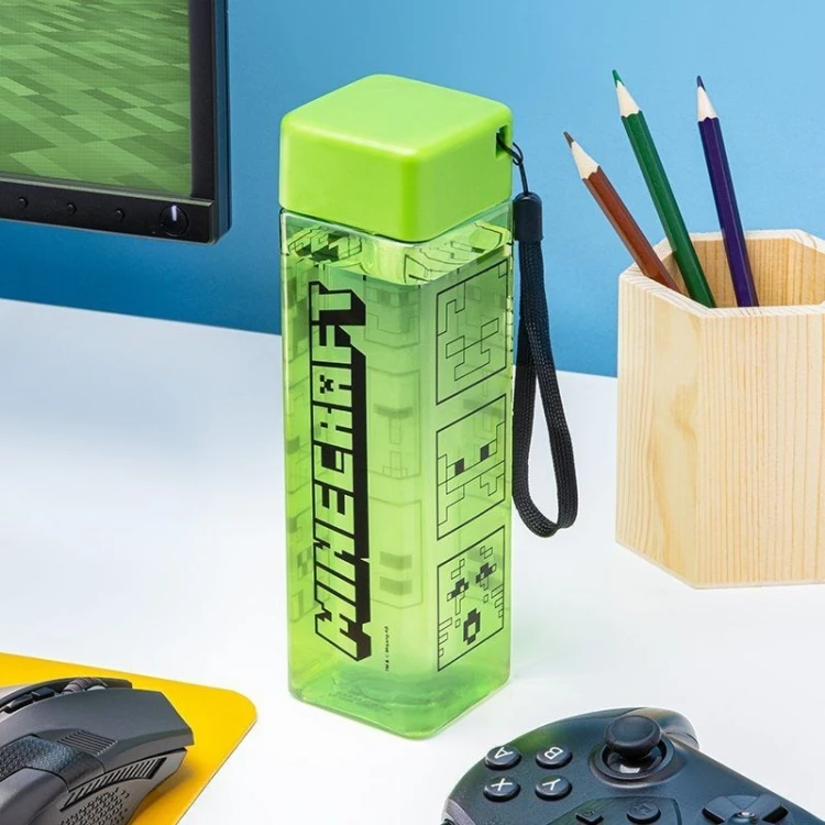 PP MINECRAFT SHAPED WATER BOTTLE