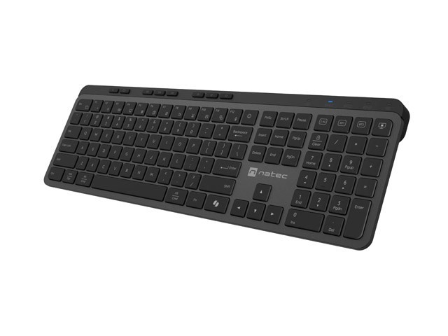 KLAWIATURA NATEC MEDUSA US BEZPRZEWODOWA BT + 2.4GHZ X-SCISSORS SLIM