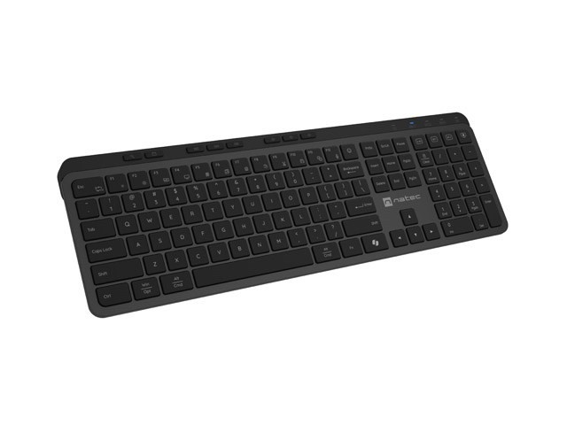 KLAWIATURA NATEC MEDUSA US BEZPRZEWODOWA BT + 2.4GHZ X-SCISSORS SLIM