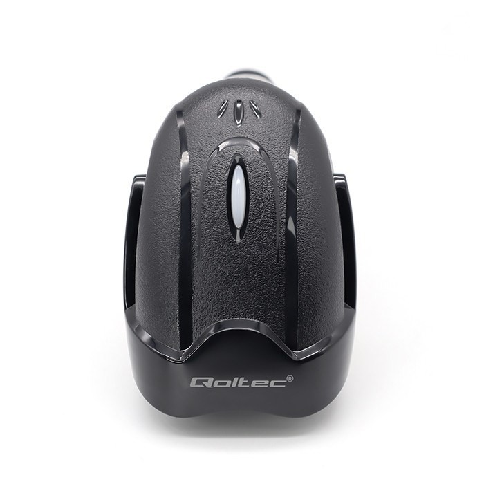 Qoltec 50856 Bezprzewodowy czytnik kodów kreskowych 1D 2D | 2.4GHz