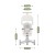 Rowerek 4w1 Noah 35 Beige