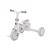 Rowerek 4w1 Noah 35 Beige