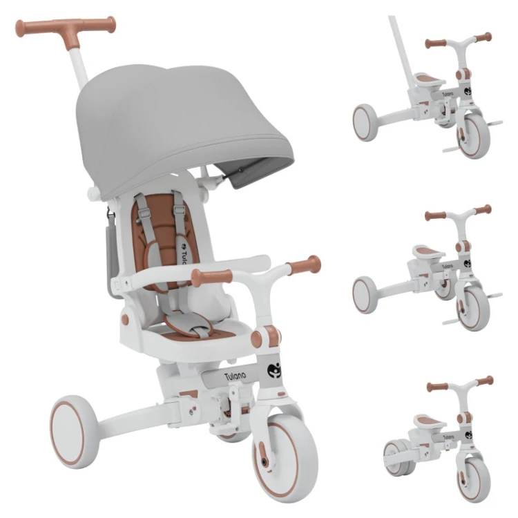 Rowerek 4w1 Noah 35 Grey
