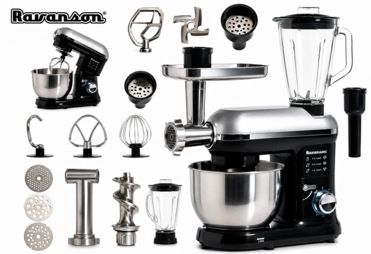Robot planetarny z maszynką do mięsa Ravanson RP-1500BS 1500W