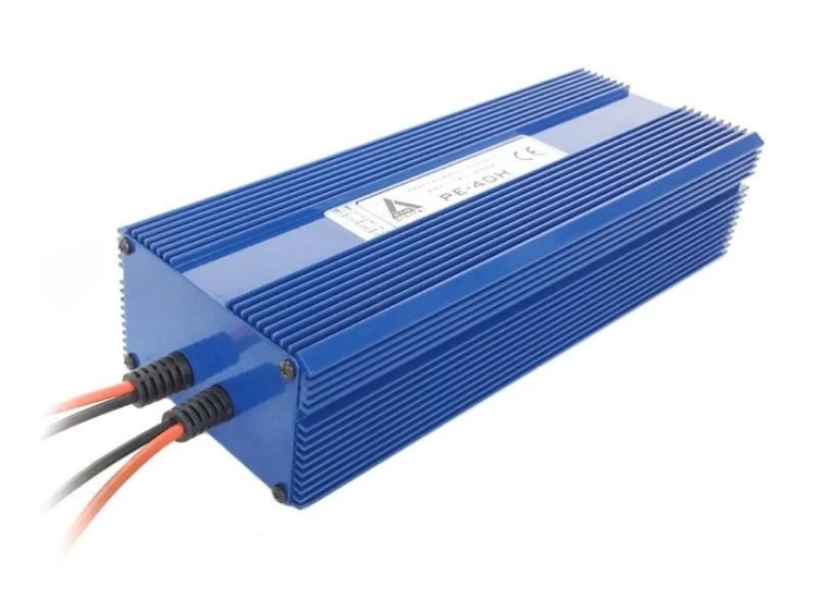 Przetwornica napięcia 24 VDC / 13.8 VDC PE-40H 450W Wodoszczelna - pełna izolacja IP67
