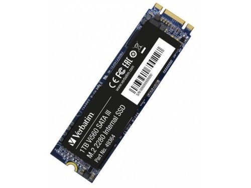 Dysk SSD Verbatim Vi560 S3 M.2 1TB SATA III 3D NAND