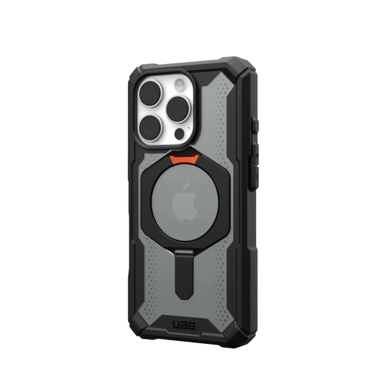 Etui plecki Urban Armor Gear Plasma XTE AW82-09H do Apple iPhone 16 Pro Czarny, Pomarańczowy