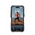 Etui plecki Urban Armor Gear Plasma XTE AW82-09H do Apple iPhone 16 Pro Czarny, Pomarańczowy