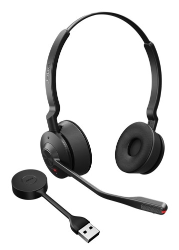 Jabra Engage 55 SE Stereo - Zestaw słuchawkowy - Nauszne
