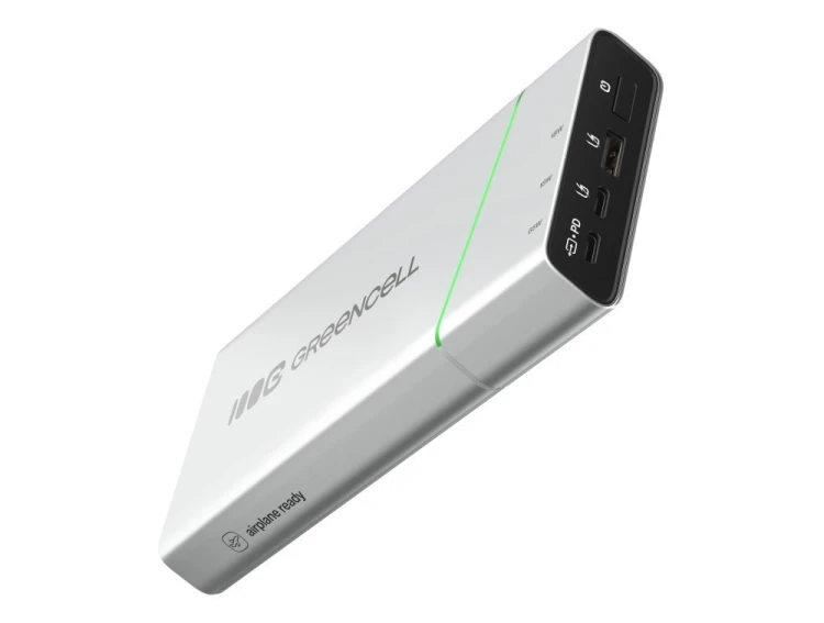 Green Cell Powerbank PowerPlay Pro 20800mAh 65W 3x USB PD produkcja PL