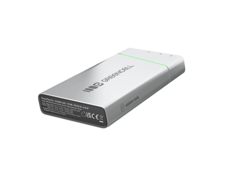 Green Cell Powerbank PowerPlay Pro 20800mAh 65W 3x USB PD produkcja PL