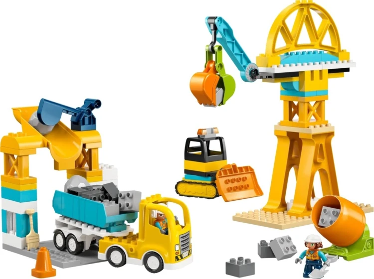 LEGO DUPLO 10476 Plac budowy z pojazdami 3 w 1