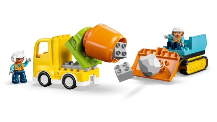 LEGO DUPLO 10476 Plac budowy z pojazdami 3 w 1