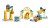 LEGO DUPLO 10476 Plac budowy z pojazdami 3 w 1
