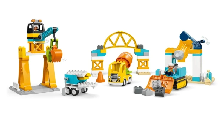 LEGO DUPLO 10476 Plac budowy z pojazdami 3 w 1